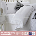 China wholesale 100% Egyptian cotton 400TC White Hotel Linen / Hotel Bed Sheets / Hotel Bedding Set